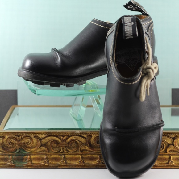 John Fluevog Black Leather D.D.F.T Shoes Angels - Picture 16 of 16